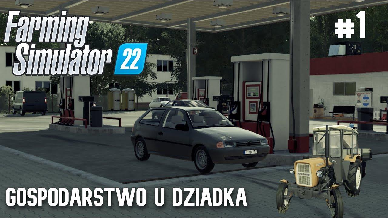 Farming simulator 22 #1 Jedziemy do dziadka!