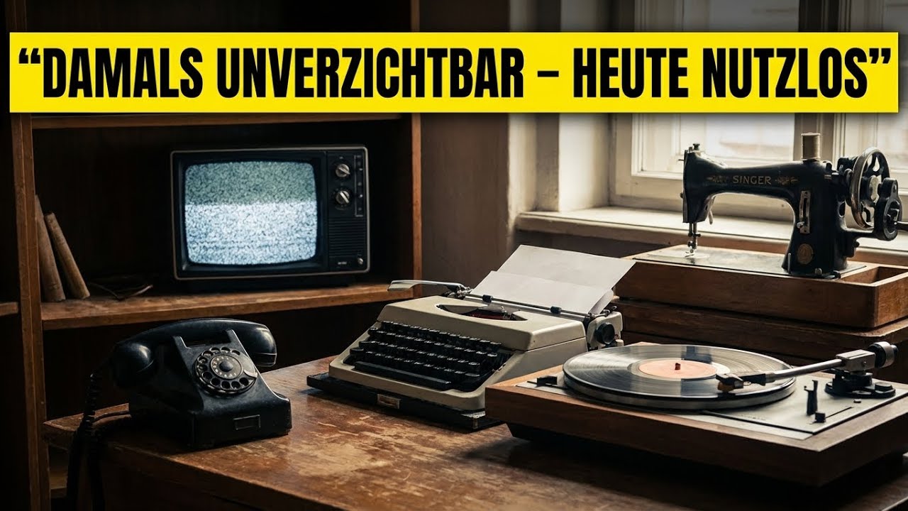 10 Dinge aus den 1960ern, die Früher Unverzichtbar Waren – Heute Völlig Nutzlos!