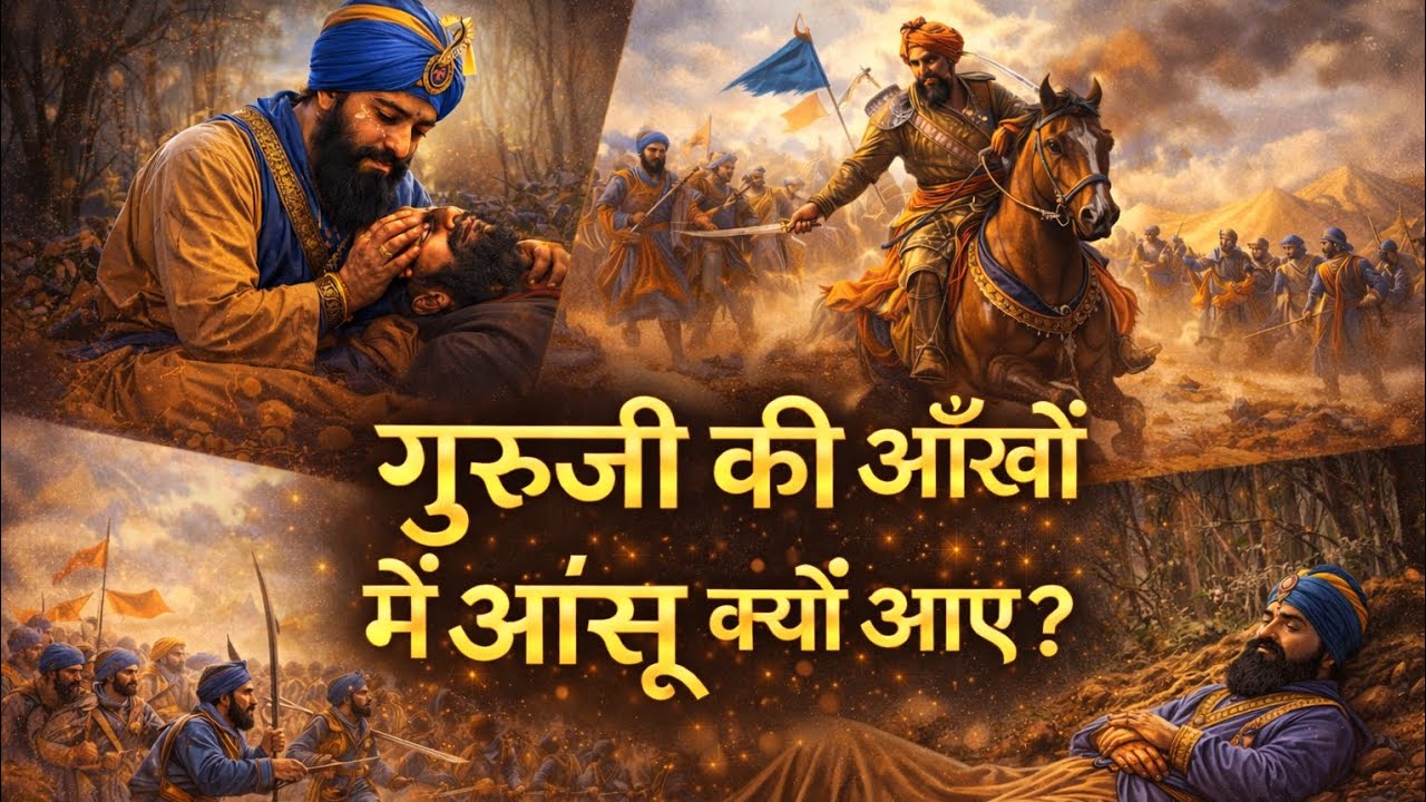 40 सिख वापस आए… गुरु गोविंद सिंह जी की आंखों में आंसू आ गए | Chali Mukte Sakhi