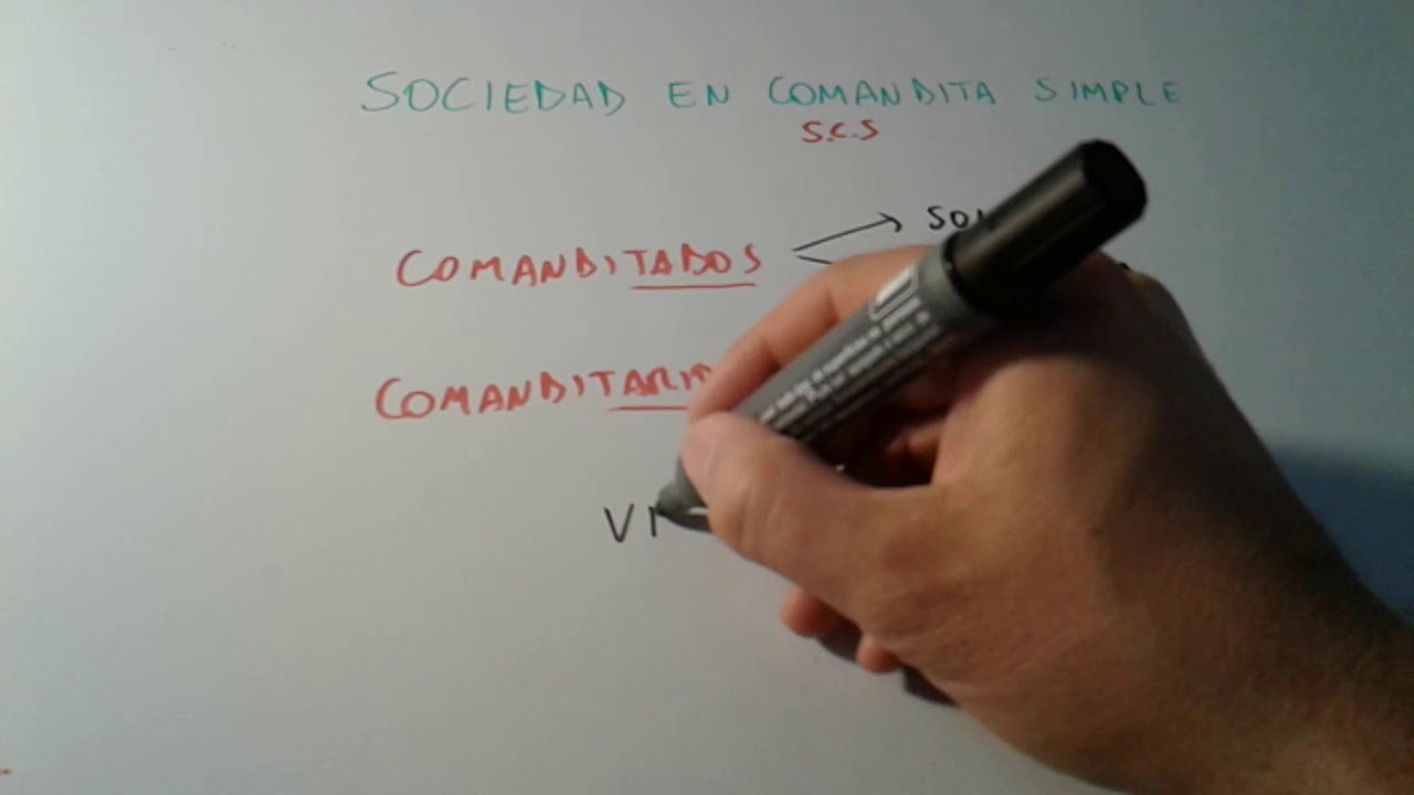 aprende sobre SOCIEDADES EN COMANDITA SIMPLE EXPLICACION (ASIENTOS CONTABLES)