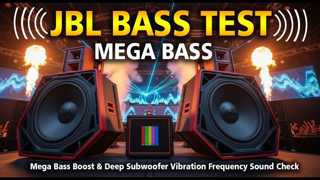 JBL MEGA BASS TEST – 2026 Mega Bass Boost & Deep Subwoofer Vibration Frequency Sound Check