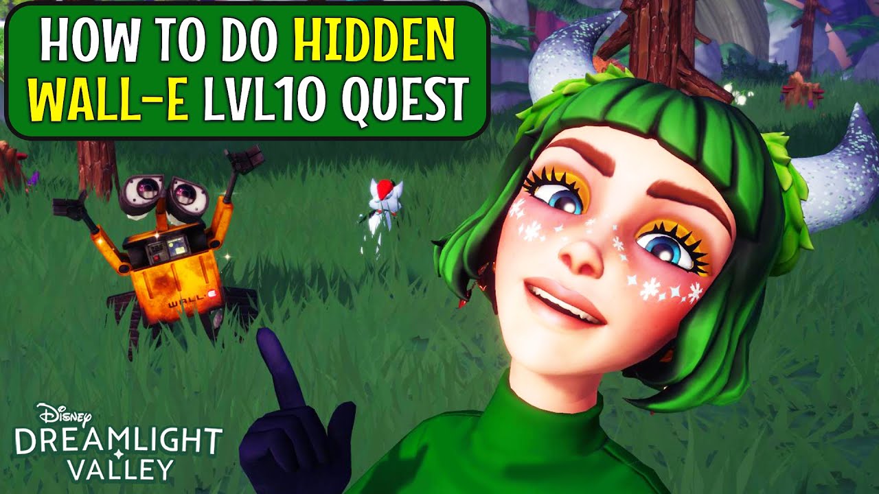 DISNEY Dreamlight Valley. How To Unlock Wall-E Level 10 Friendship Quest. It's Really Tough...