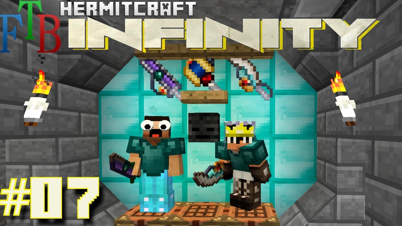 Minecraft Mods - FTB Infinity Ep. 07 - Epic Platinum Tool !!! ( HermitCraft Modded Minecraft )
