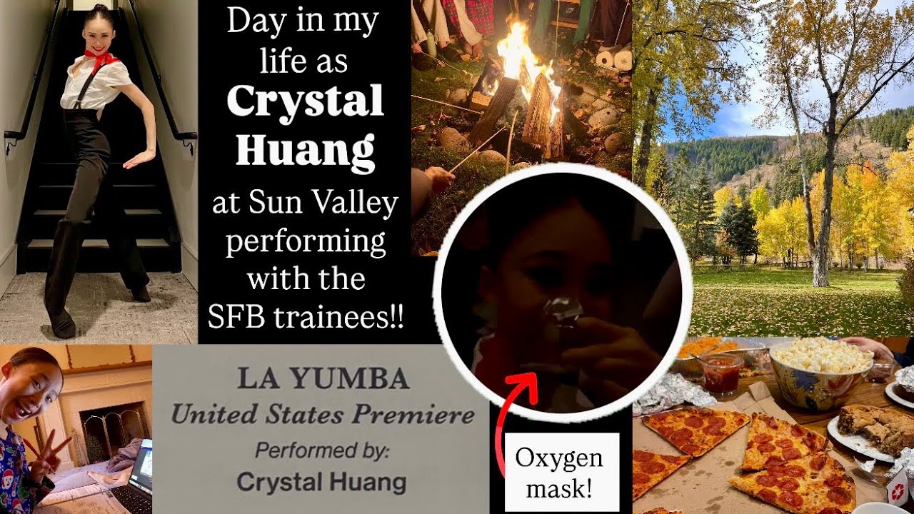 Day in my life | Crystal Huang | Performance day with the SFB trainees at Sun Valley!