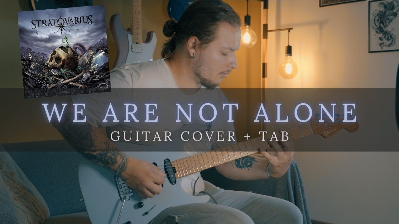 We are not alone - Stratovarius COVER + TAB (Drop C tuning)