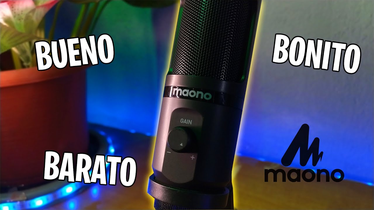 MICROFONO BUENO BONITO Y BARATO | Maono PM461 Una buena OPCION para STREAMS | ChoChe 7w7
