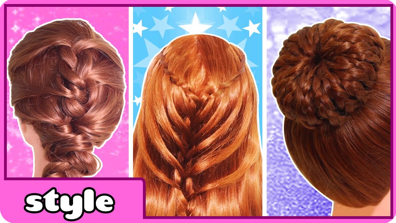 Braid Hairstyles | Braid Hair Tutorial | Collection of Hairstyle Tutorial by HooplaKidz Style