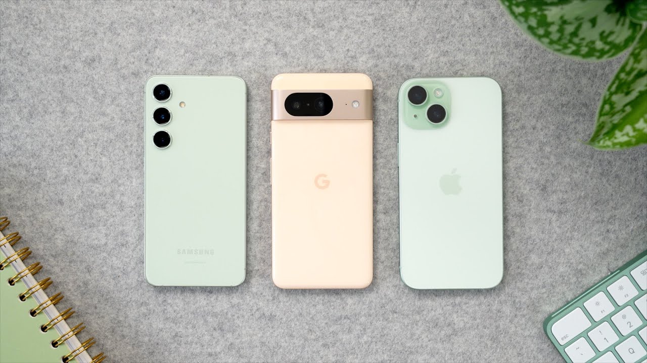 S24 против Pixel 8 против iPhone 15: что купить?