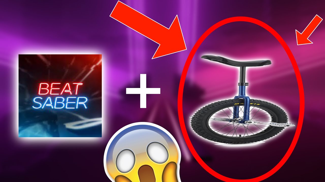 BEATSABER ON A UNICYCLE WORLD RECORD | Ludicin - Fallen symphony | 92.56% (5 miss)
