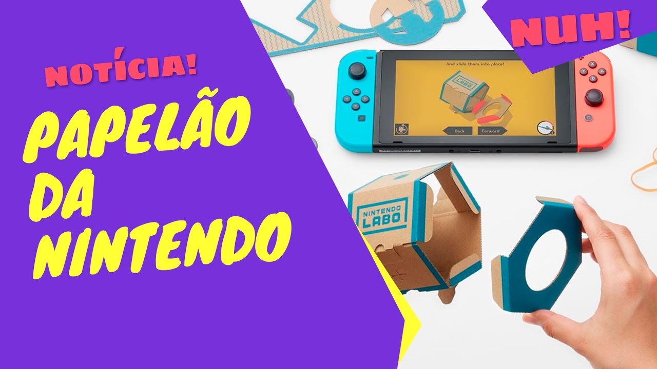 Que PAPELÃO, hein Nintendo? - NUH! #notícia