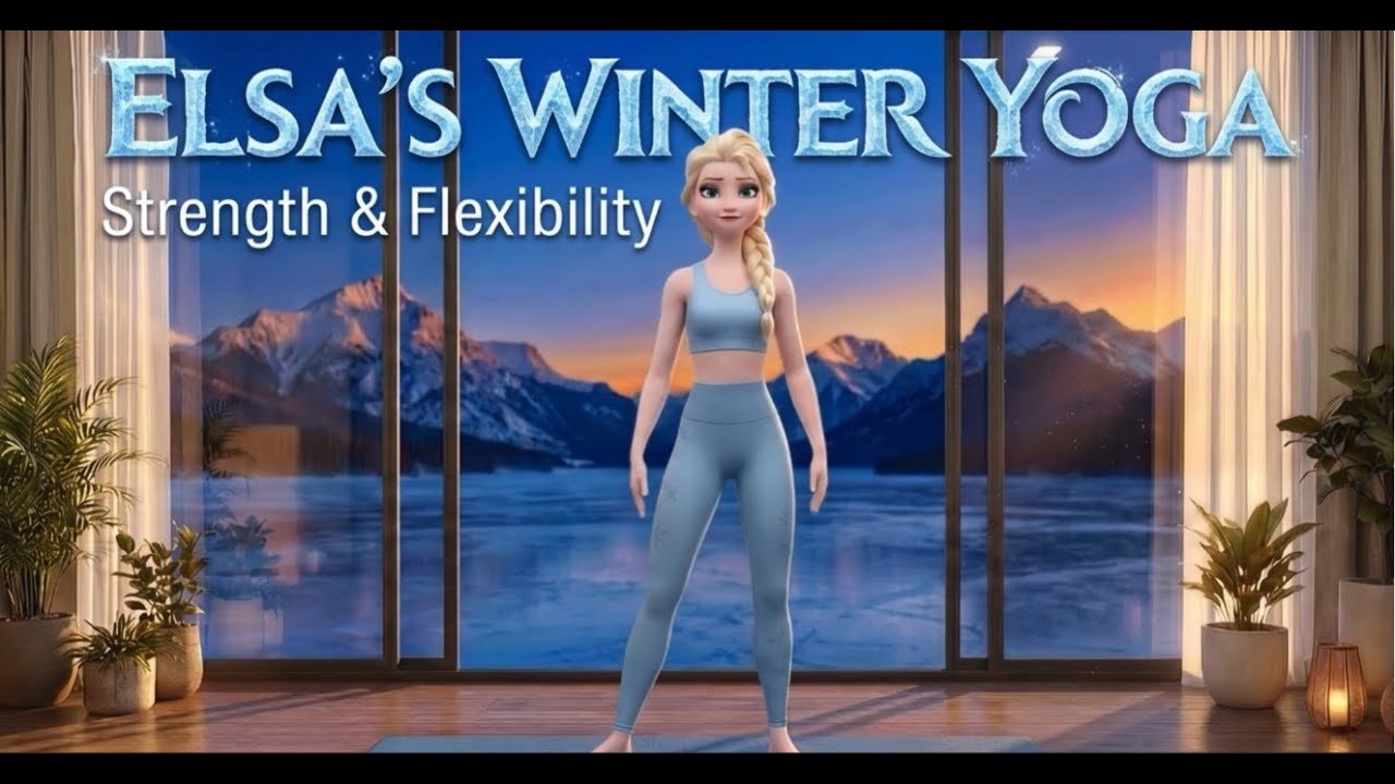 Yoga With Elsa for Strength and Flexibility  #KidsYoga #YogaForChildren #MindfulnessForKids #HealthY