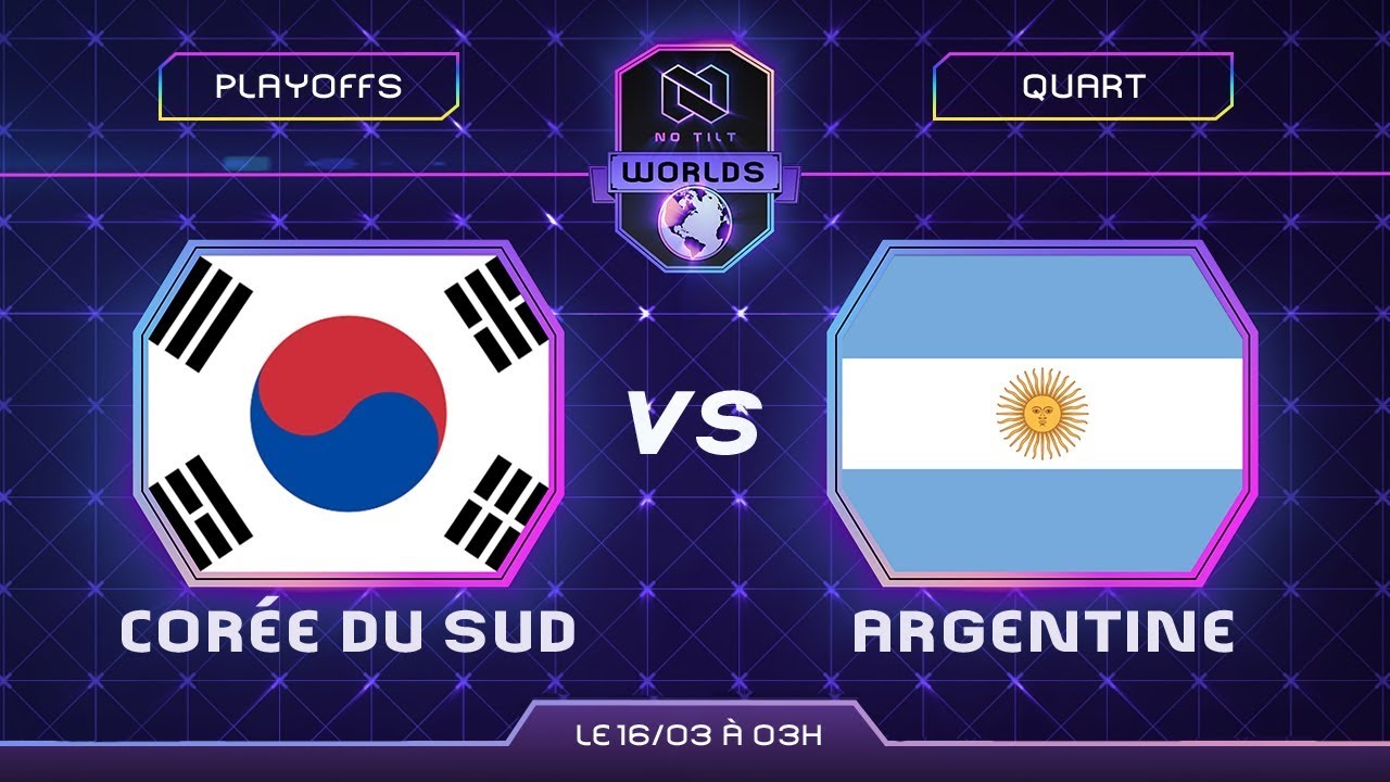 COREE DU SUD vs ARGENTINE - Quart de finale | Coupe du monde 2020 - feat. @LightPollux