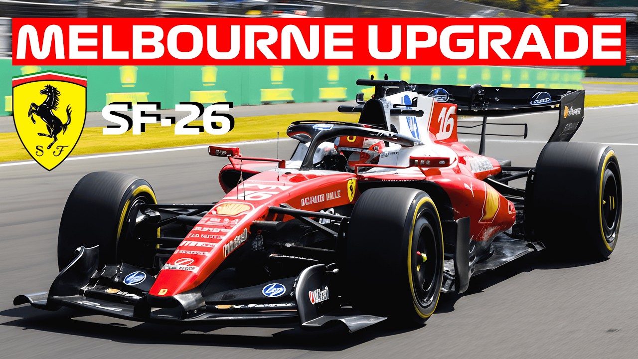 Ferrari's Hidden Melbourne Masterplan: SF-26 Huge Upgrade!