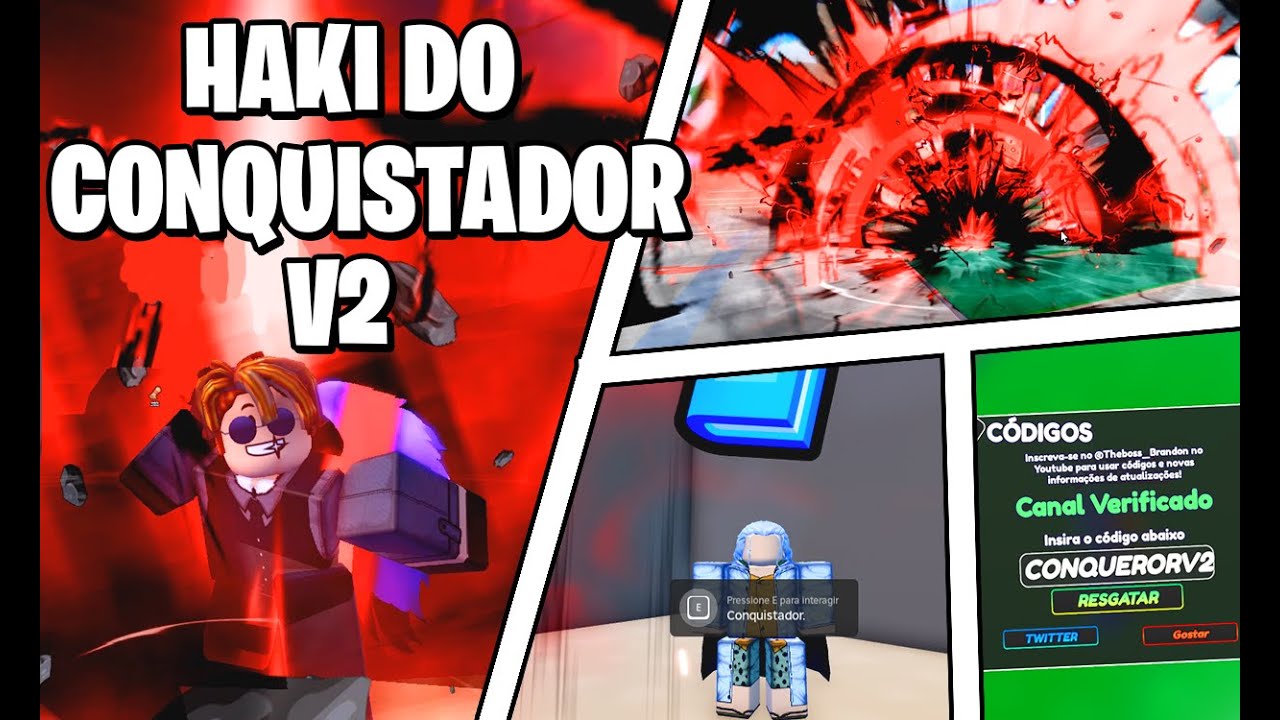 SHOWCASE + COMO CONSEGUIR O NOVO HAKI DO CONQUISTADOR V2 E TUDO DA NOVA UPDATE DO ONE FRUIT - ROBLOX