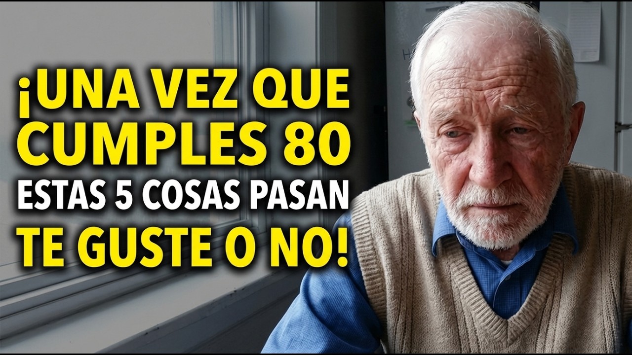 Tengo 85 años... Cuando cumples 80, estas 5 cosas pasan te guste o no