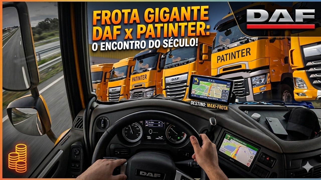 TROQUEI DE CAMINH&Atilde;O 😁😁 || MOTORISTA EUROPEU AOS 22 ANOS