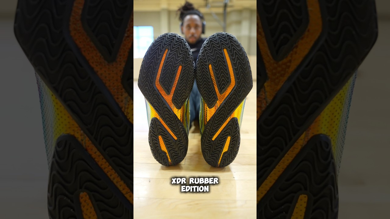 Unreleased Nike Lebron 23 &ldquo;40K Gold&rdquo; Traction Test