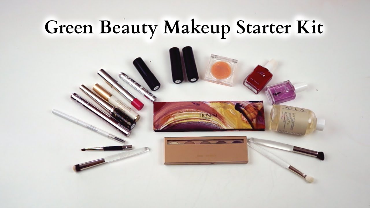 Стартовый набор Green Beauty Makeup Starter Kit от Honest Beauty, 100% Pure и RMS Beauty
