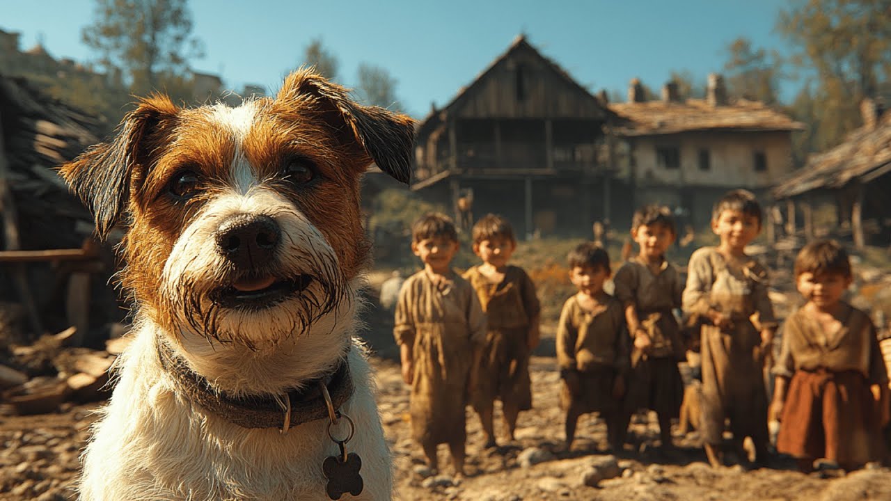 La mejor película de Aventura 🐶 El perro y los niños salvan la ciudad de una fuerza oscura