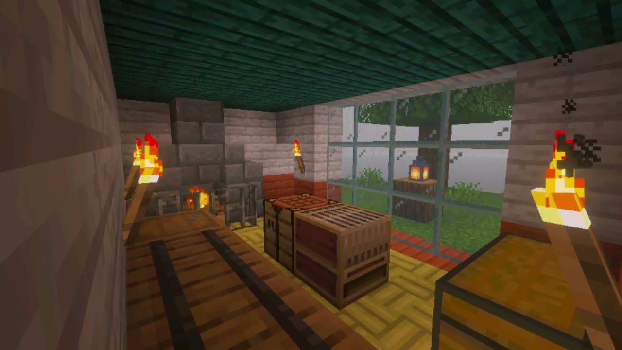 Minecraft - Chuva Relaxante (com Vibrant Visuals)