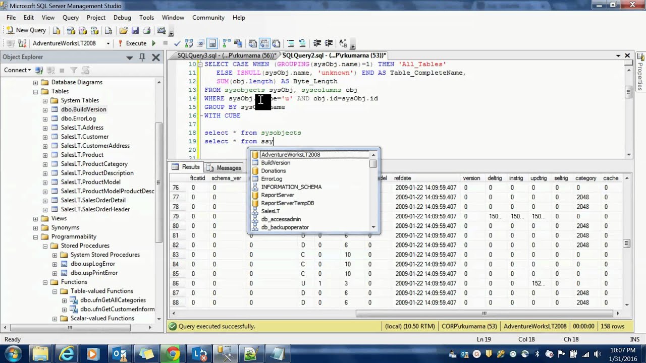 How to find out complete byte size of all table in SQL Server Database
