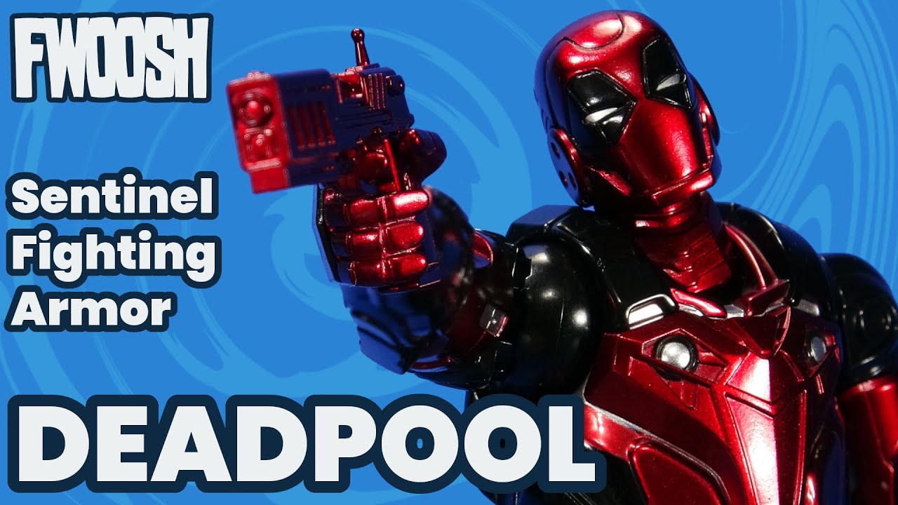 Deadpool Sentinel Fighting Armor Marvel Action Figure Review