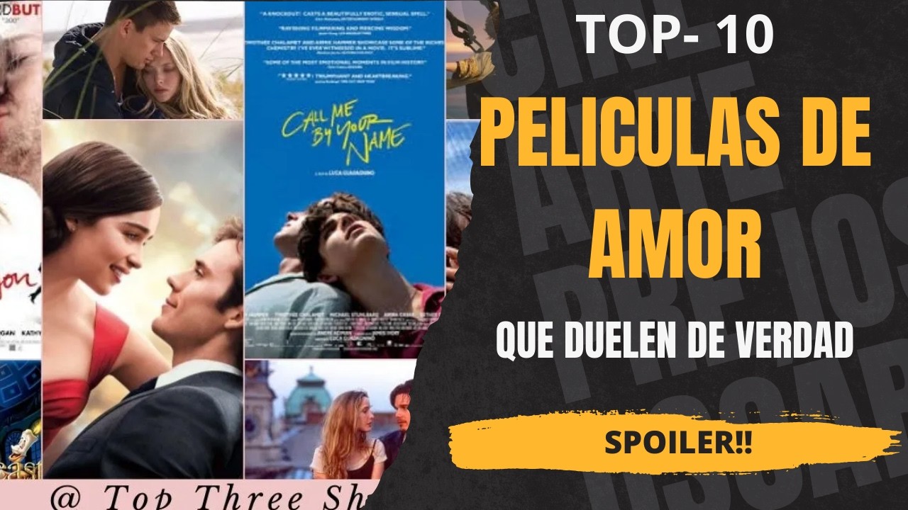 10 PELICULAS DE SAN VALENTIN SIN FINAL FELIZ #cine #amor #sanvalentin