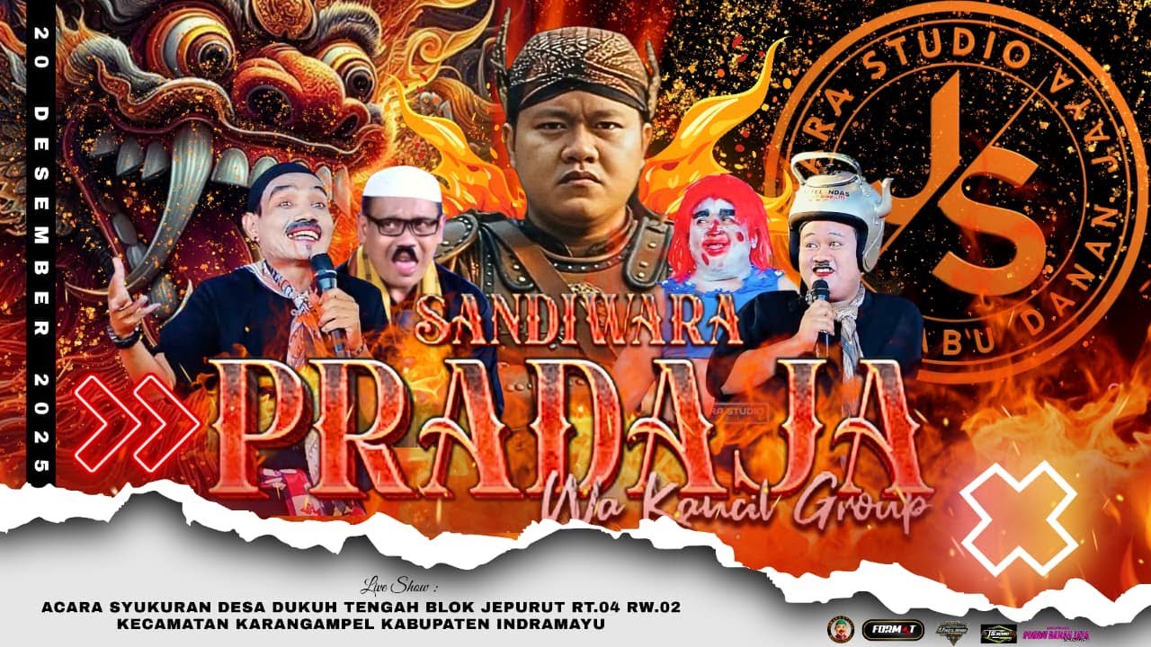 LIVE SIANG || SANDIWARA PRABU DANAN JAYA || SYUKURAN DESA DUKUH TENGAH  20 DES 2025
