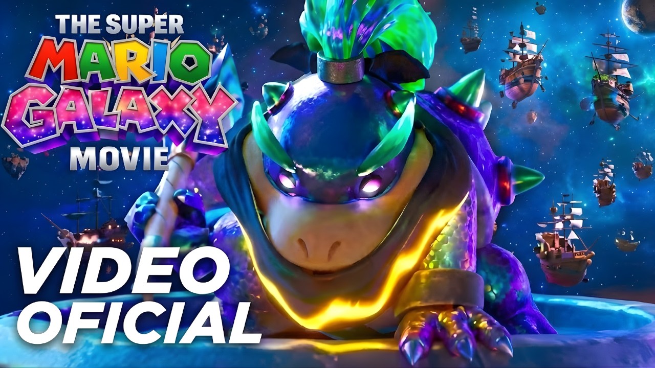 NUEVO VIDEO OFICIAL DE MARIO GALAXY MOVIE  WONDER BOWSER JR REVELADO