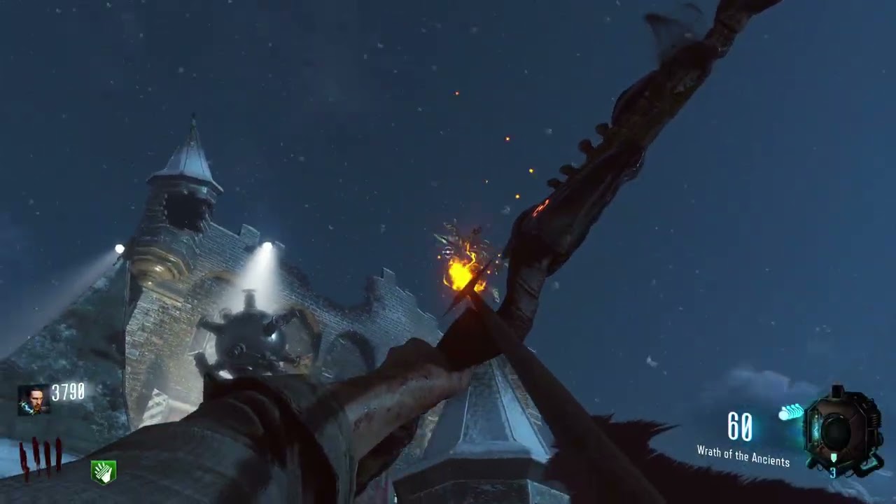 Call of Duty: Black Ops III Zombies round 100 Der Eisendrache attempt part 1