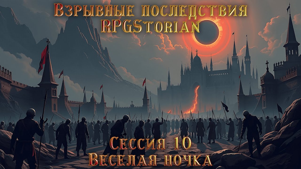 D&D 5E. Взрывные последствия. Сессия 10 - Веселая ночка