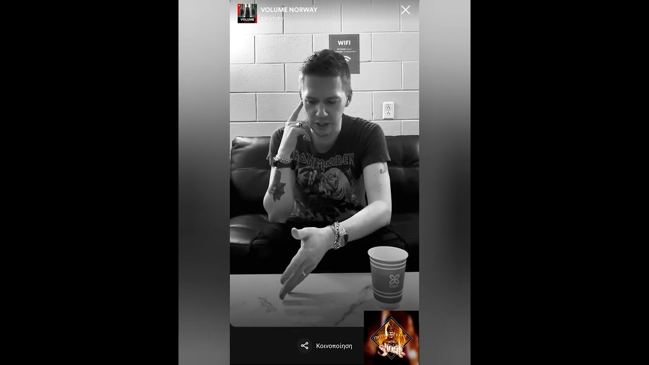 Tobias Forge talked about the 6th album.