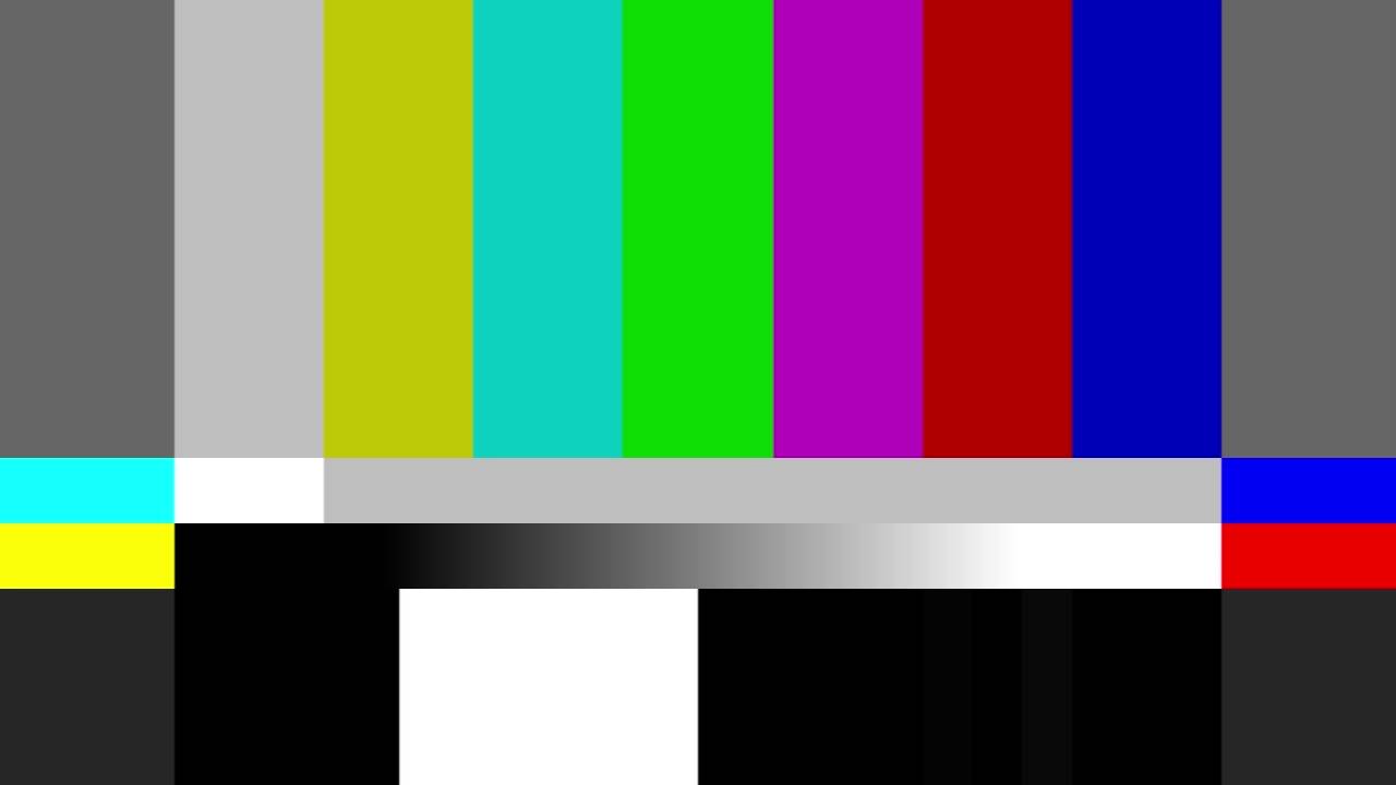 HDcolorbars ハイビジョンカラーバー動画　基準信号 １０分　1Khz　ARIB