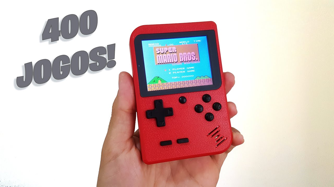 Mini Game Retro 400 jogos!