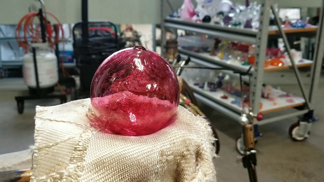How We Make - Round Hand Blown Glass Ornament