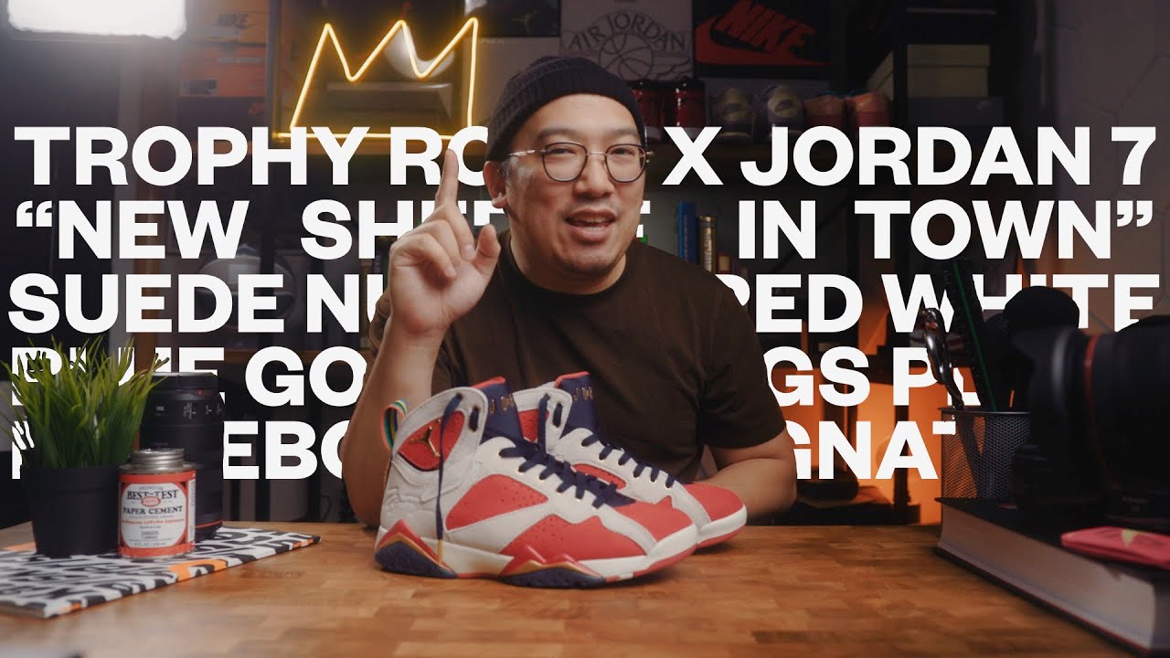 This 1992-homage heals past wounds - Trophy Room x Air Jordan 7 "New Sheriff in Town"