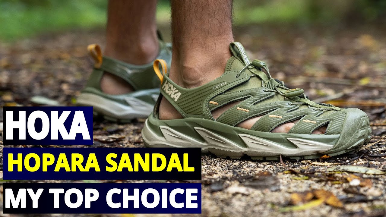 Идеальные сандалии для приключений? 🏔️ Обзор и фото Hoka Hopara (проверяем, насколько они хороши)