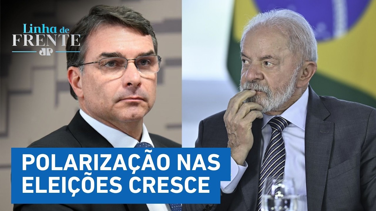Terceira via? Lula e Flávio Boslonaro empatam na rejeição eleitoral | LINHA DE FRENTE
