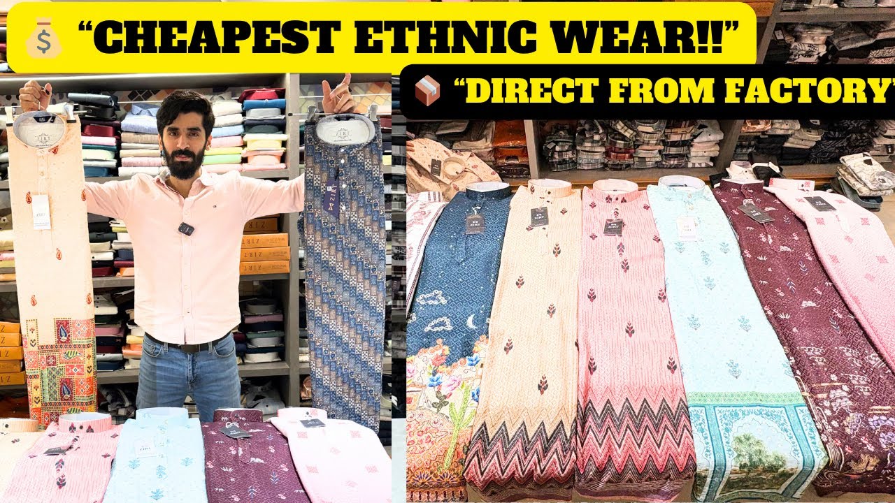 💥 Men’s Kurta Pajama Wholesale, Ulhasnagar Market, Factory Price Ethnic Collection 2025