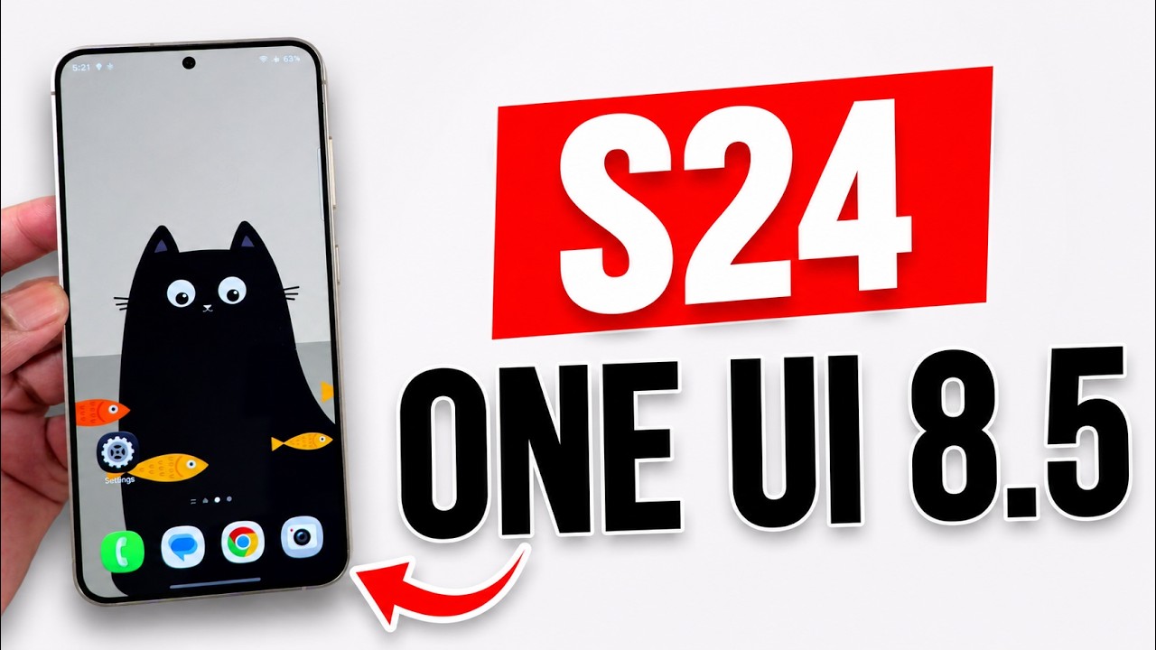 Samsung Galaxy S24 получил ОФИЦИАЛЬНОЕ обновление One UI 8.5!