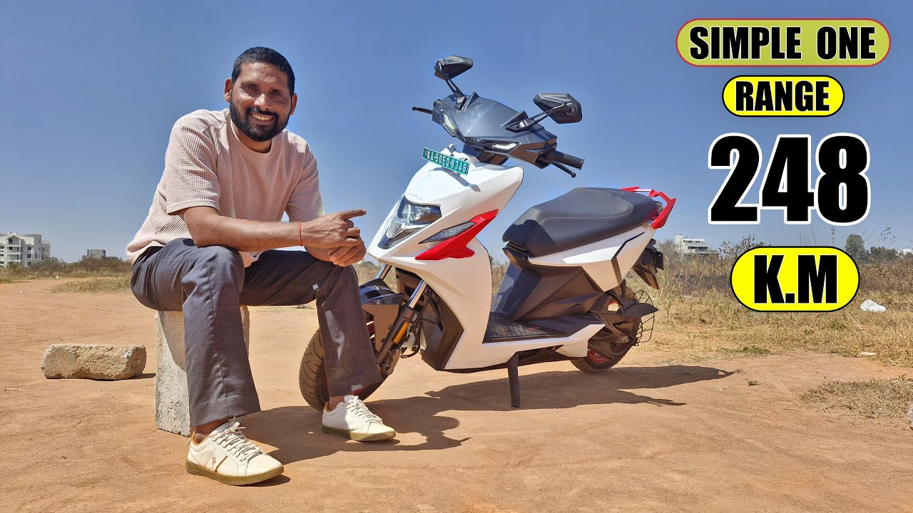 Simple One Electric Scooter 2025 Model Launch 248 K.M Range All Features Review 