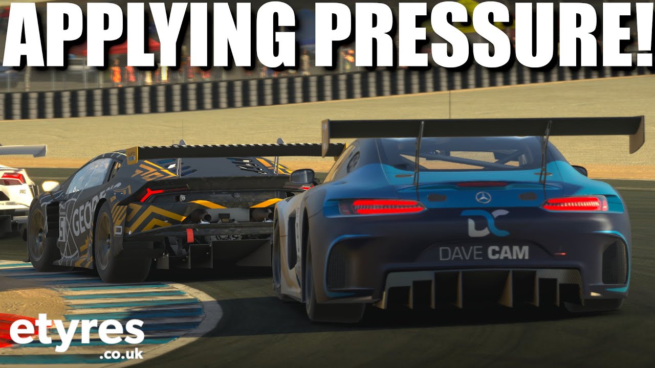 Will Dan Suzuki crumble? | iRacing VRS Sprint at Laguna Seca | Mercedes AMG GT3