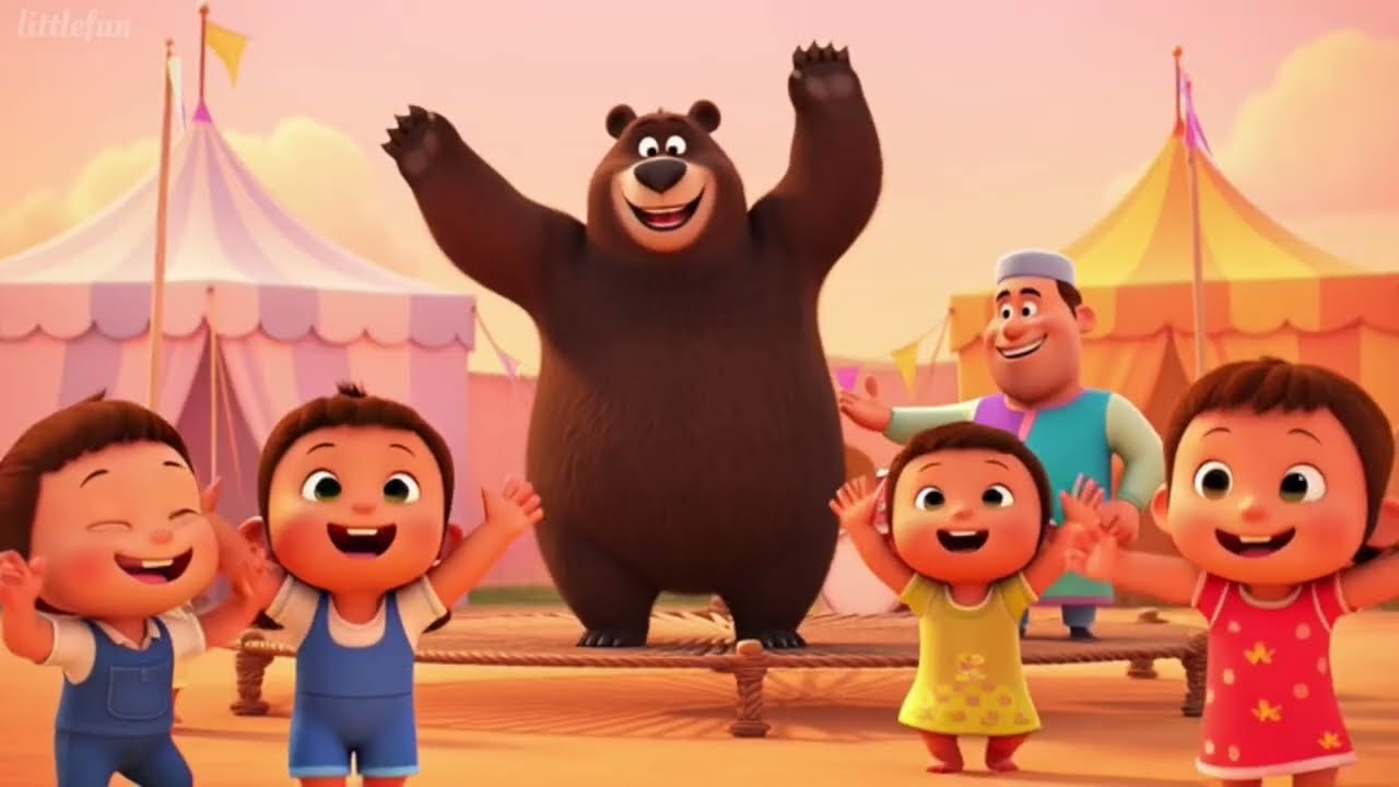 Kalu Madari aaya || कालू मदारी आया 🐻🎪 | Mela Wali Kids Rhyme | Hindi Rhymes for Kids