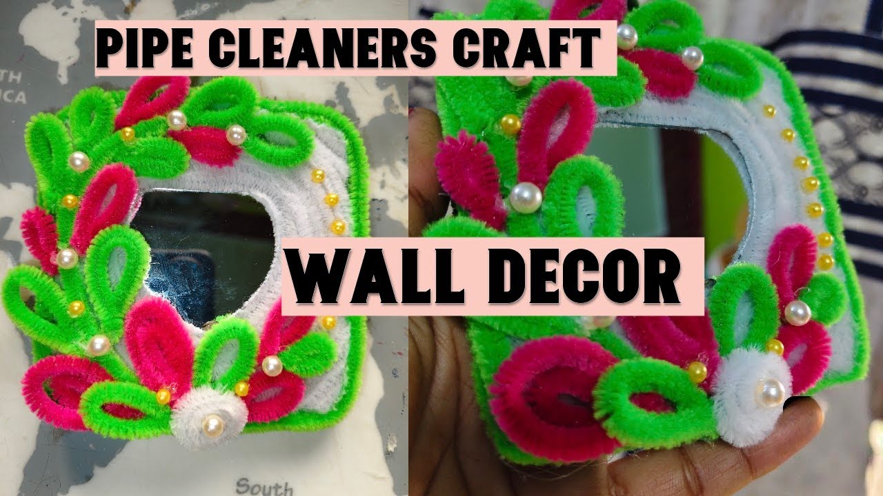 PIPE CLEANERS CRAFT ideas ll HOME DECOR ideas #yt #youtube #youtubevideo @pinkgallery6613 