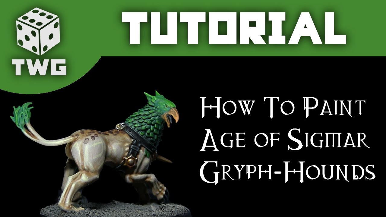 Games Workshop Tutorial: How To Paint Age of Sigmar Gryph-Hounds