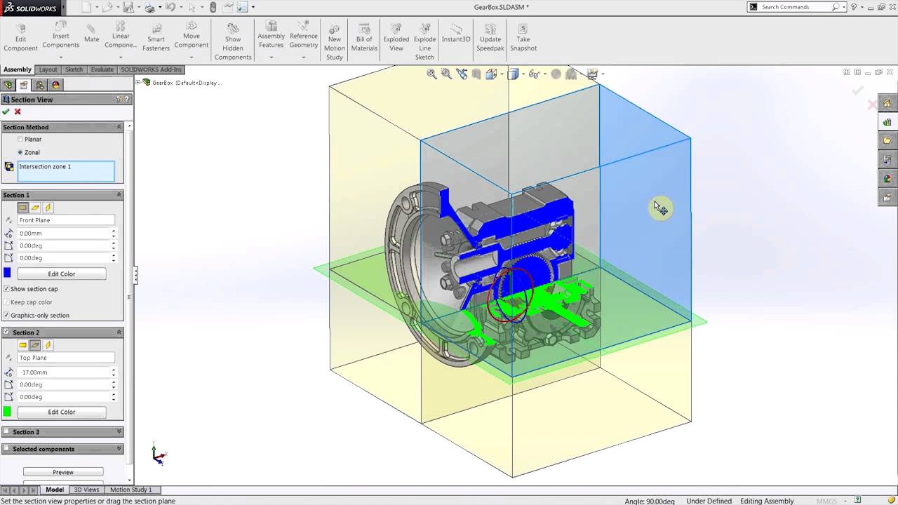SOLIDWORKS - Top 10 New Enhancements in 2015: Zonal Section View