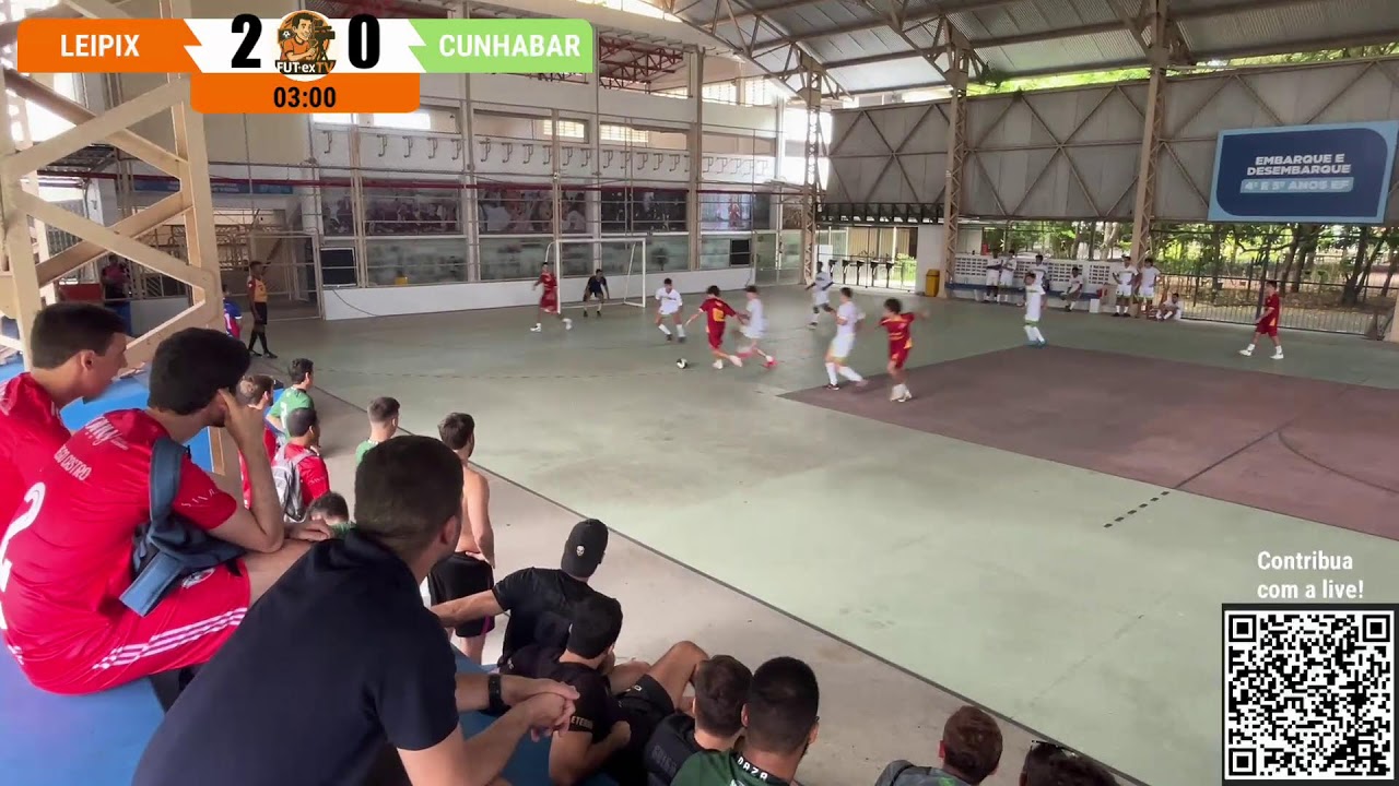 TERCEIRA RODADA FUT-5 2026: RB LEIPIX X CUNHABAR