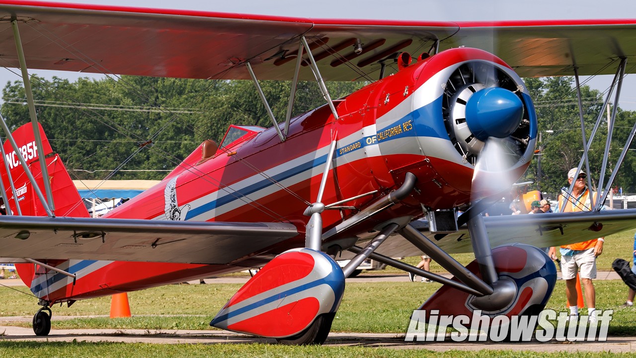 Oshkosh Arrivals and Departures - Friday Part 4/8 - EAA AirVenture Oshkosh 2025