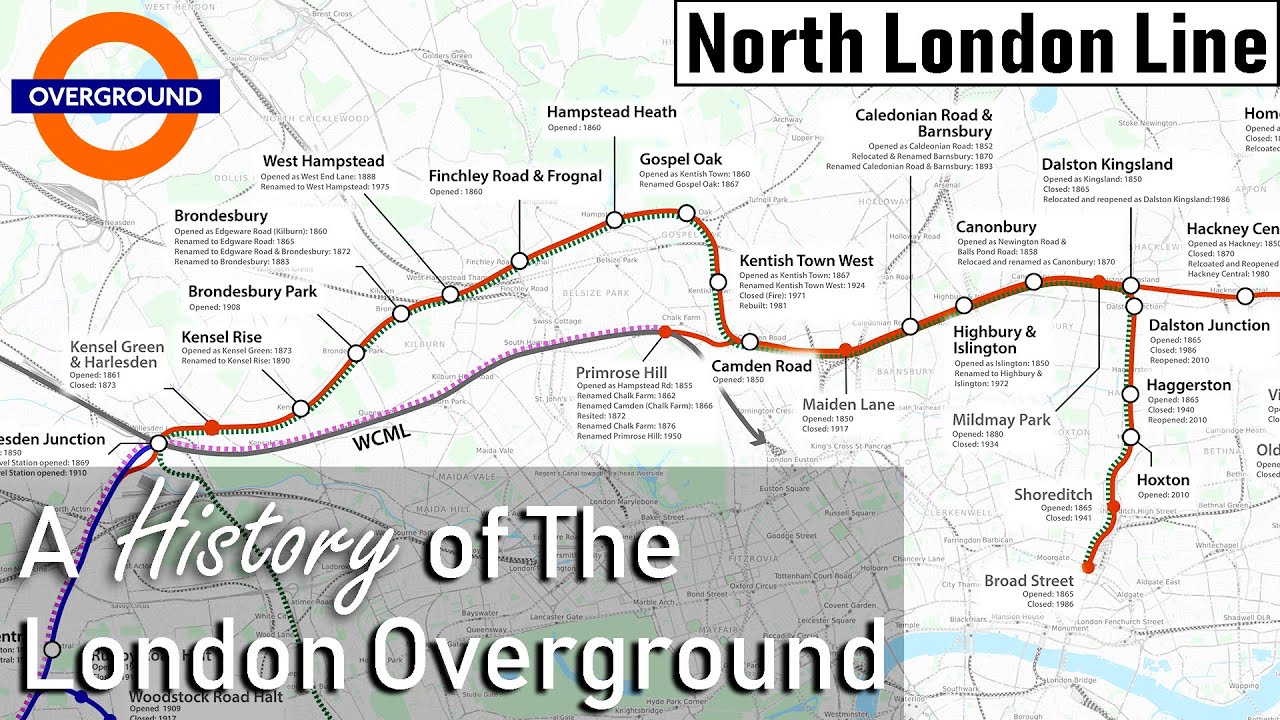 The History of the Overground - North London Line (NLL)