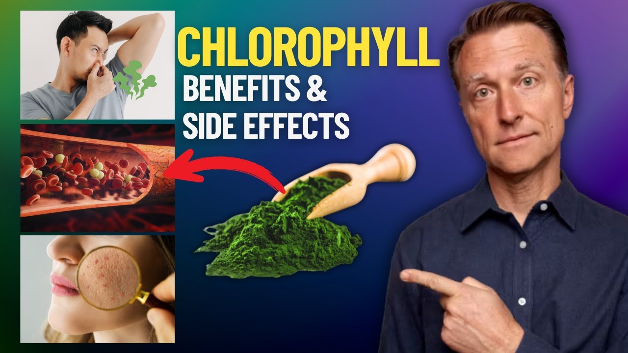 Chlorophyll Benefits: For Body Odor, Skin Health & More | Live Longer with Chlorophyll from Dr Berg